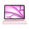 Pink Backlit iPad Keyboard Case, Suitable for iPad Tablets, 7-Color Backlit,Magic Wireless Keyboard, 360°Rotating,with trackpad,Pencil Holder