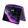 Transparent Purple Backlit iPad Keyboard Case, Suitable for iPad Tablets, 7-Color Backlit,Magic Wireless Keyboard, 360°Rotating,with trackpad,Pencil Holder
