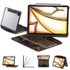 Transparent Black Backlit iPad Keyboard Case, Suitable for iPad Tablets, 7-Color Backlit,Magic Wireless Keyboard, 360°Rotating,with trackpad,Pencil Holder Transparent Black Backlit iPad Keyboard Case, Suitable for iPad Tablets, 7-Color Backlit,Magic Wireless Keyboard, 360°Rotating,with trackpad,Pencil Holder