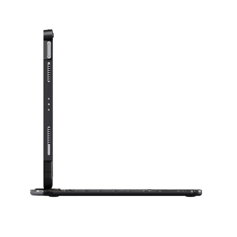 Transparent Black Backlit iPad Keyboard Case, Suitable for iPad Tablets, 7-Color Backlit,Magic Wireless Keyboard, 360°Rotating,with trackpad,Pencil Holder Transparent Black Backlit iPad Keyboard Case, Suitable for iPad Tablets, 7-Color Backlit,Magic Wireless Keyboard, 360°Rotating,with trackpad,Pencil Holder