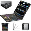 Transparent Black Backlit iPad Keyboard Case, Suitable for iPad Tablets