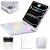 Backlit iPad Keyboard Case, Suitable for iPad Tablets